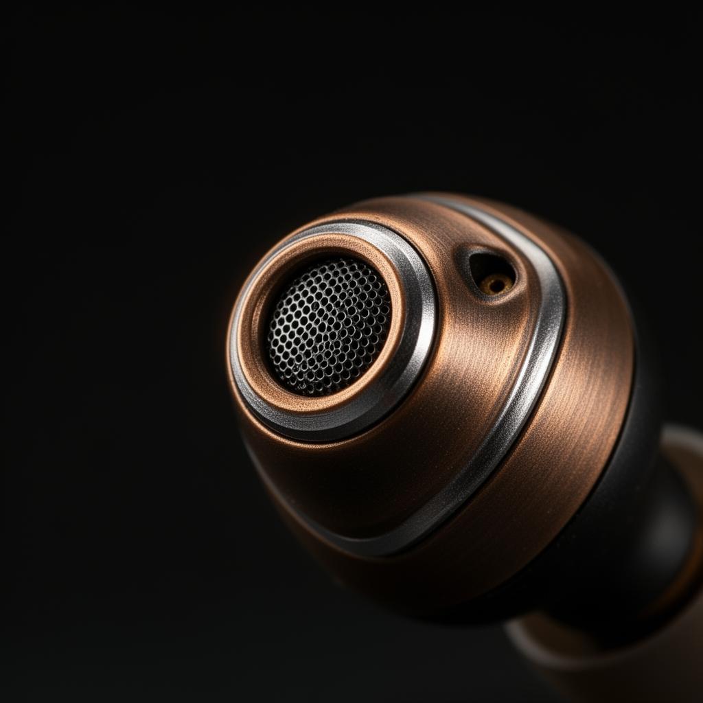 FieldPro earbud microphone detail